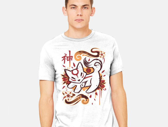 Floral Wolf Spirit