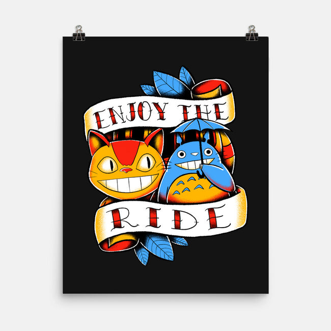 Enjoy The Ride-None-Matte-Poster-estudiofitas