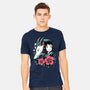 The Girl And The Dragon-Mens-Heavyweight-Tee-estudiofitas