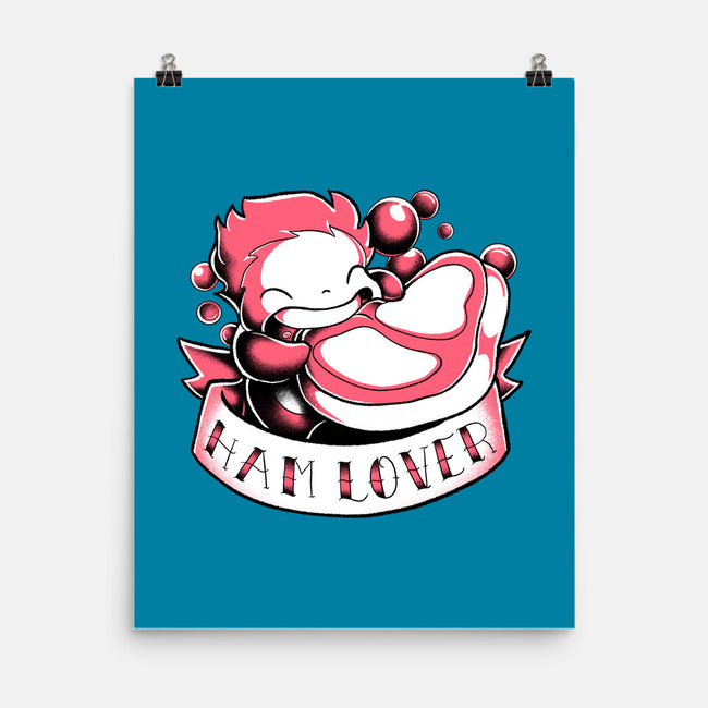 Ham Lover-None-Matte-Poster-estudiofitas