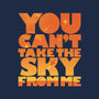 You Can't Take the Sky-none stretched canvas-geekchic_tees