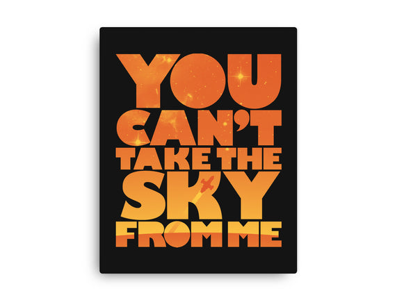 You Can't Take the Sky