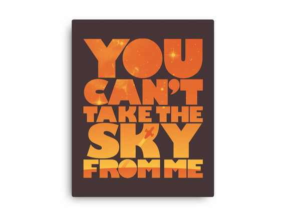 You Can't Take the Sky