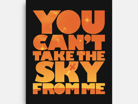 You Can't Take the Sky