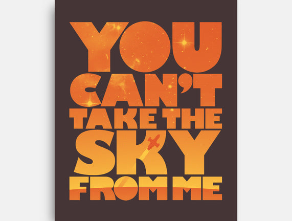 You Can't Take the Sky