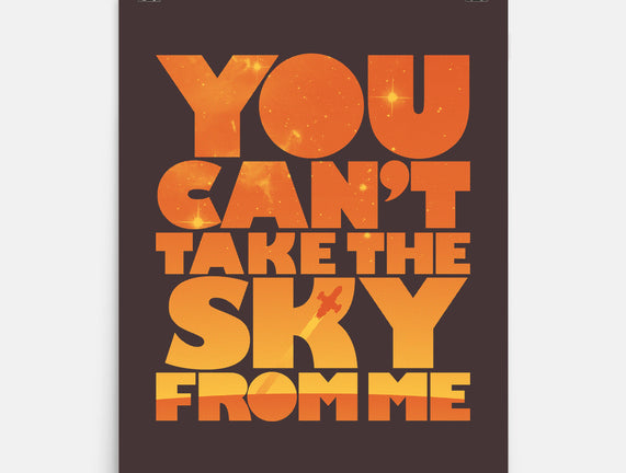 You Can't Take the Sky