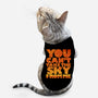 You Can't Take the Sky-cat basic pet tank-geekchic_tees