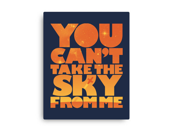 You Can't Take the Sky