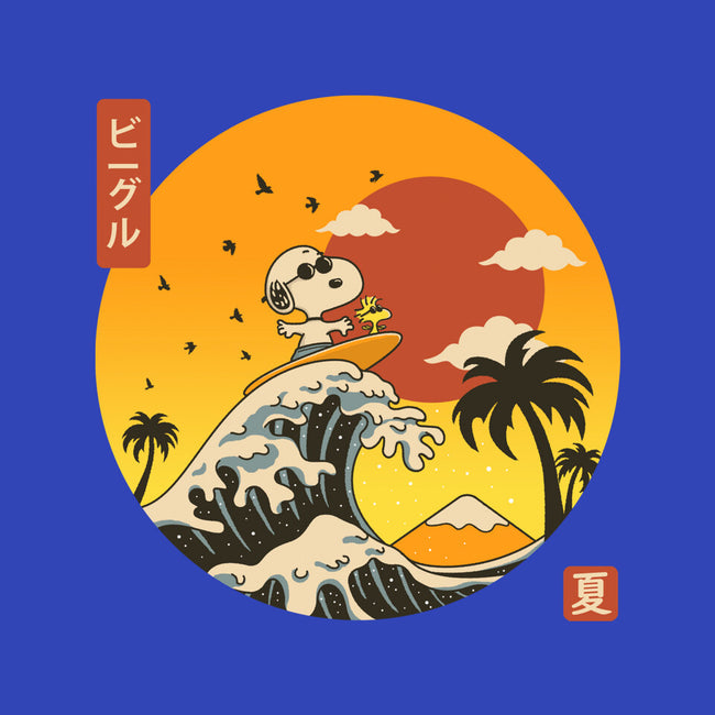 The Great Beagle Off Kanagawa-Mens-Basic-Tee-retrodivision