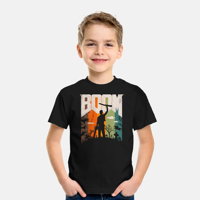 This Is My Boomstick-Youth-Basic-Tee-rocketman_art