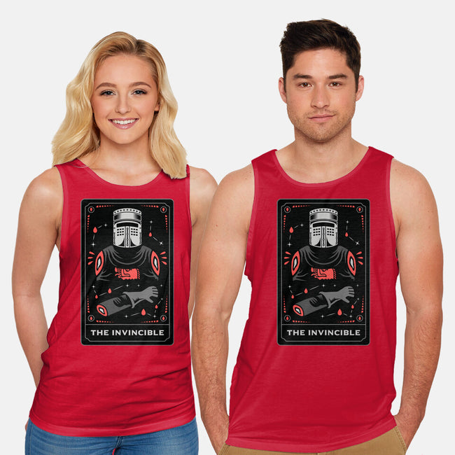 The Invincible Tarot Card-Unisex-Basic-Tank-Logozaste