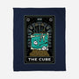 The Cube Tarot Card-None-Fleece-Blanket-Logozaste