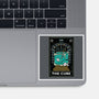 The Cube Tarot Card-None-Glossy-Sticker-Logozaste
