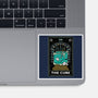 The Cube Tarot Card-None-Glossy-Sticker-Logozaste