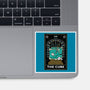 The Cube Tarot Card-None-Glossy-Sticker-Logozaste