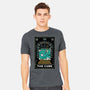 The Cube Tarot Card-Mens-Heavyweight-Tee-Logozaste