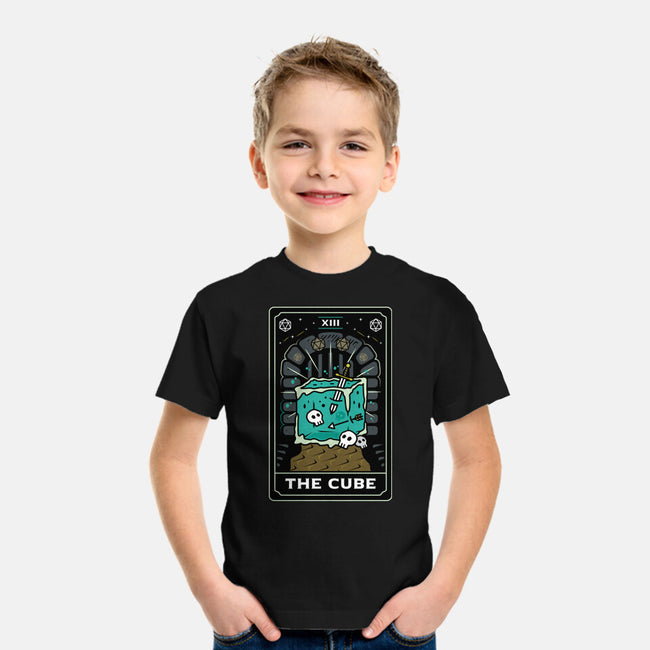 The Cube Tarot Card-Youth-Basic-Tee-Logozaste
