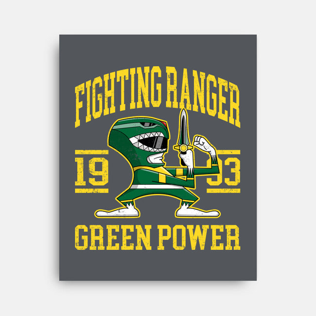 Fighting Ranger-None-Stretched-Canvas-retrodivision