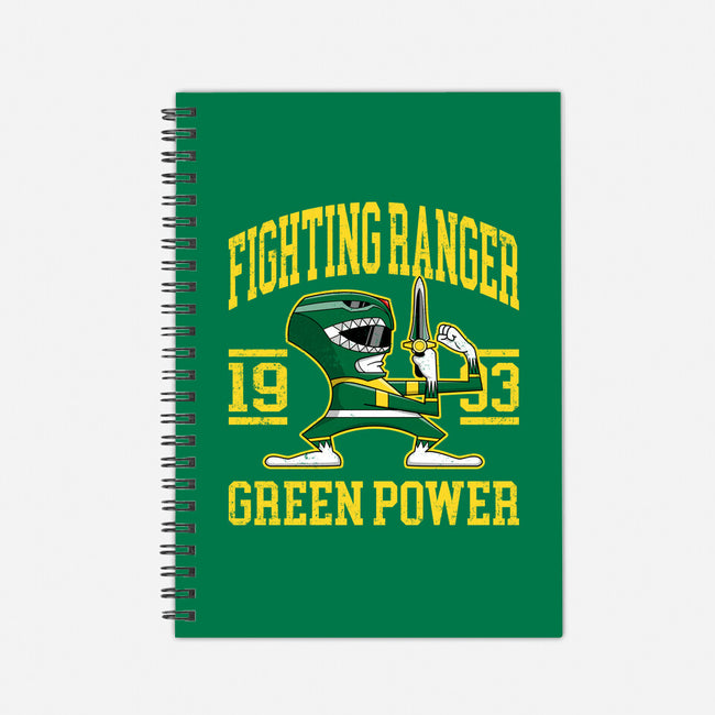 Fighting Ranger-None-Dot Grid-Notebook-retrodivision