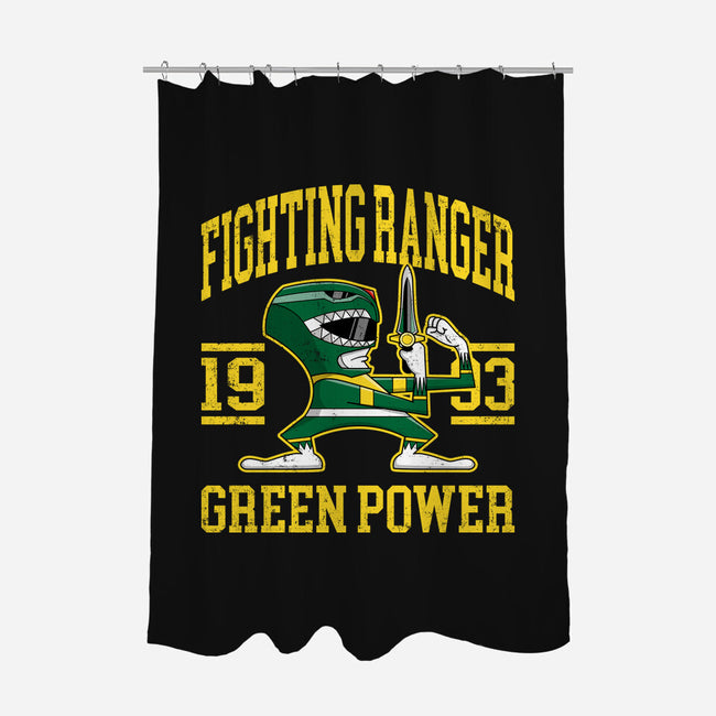 Fighting Ranger-None-Polyester-Shower Curtain-retrodivision