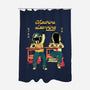 Robot Learning-None-Polyester-Shower Curtain-Hafaell