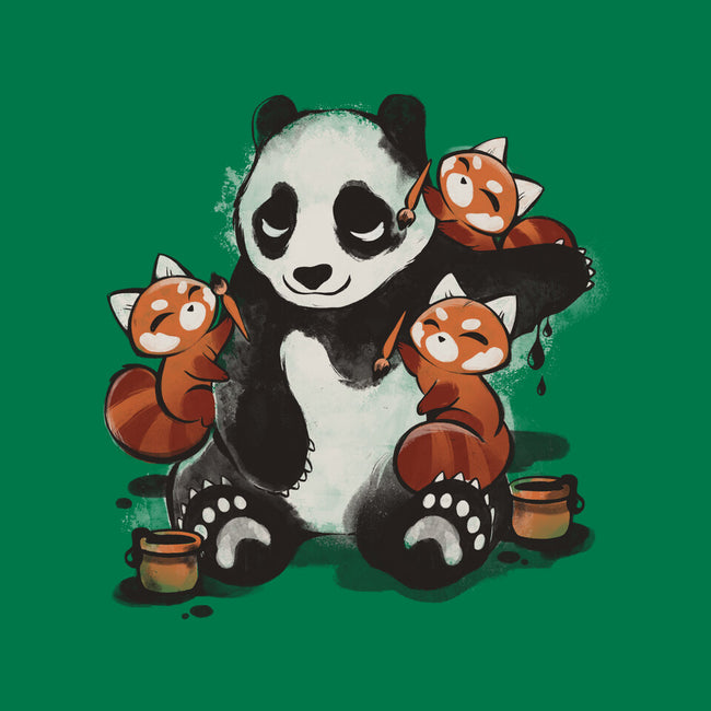 Panda Tattoo-Baby-Basic-Onesie-ricolaa