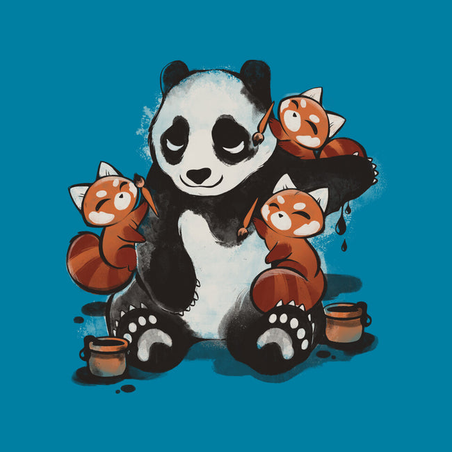 Panda Tattoo-None-Fleece-Blanket-ricolaa
