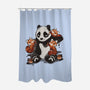 Panda Tattoo-None-Polyester-Shower Curtain-ricolaa