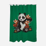 Panda Tattoo-None-Polyester-Shower Curtain-ricolaa