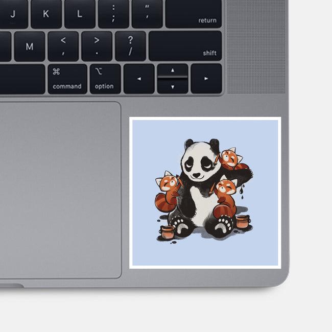 Panda Tattoo-None-Glossy-Sticker-ricolaa