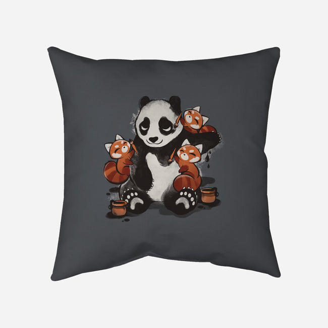 Panda Tattoo-None-Removable Cover w Insert-Throw Pillow-ricolaa