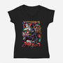 The Multiverse-Womens-V-Neck-Tee-Conjura Geek