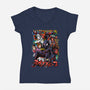 The Multiverse-Womens-V-Neck-Tee-Conjura Geek