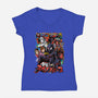 The Multiverse-Womens-V-Neck-Tee-Conjura Geek