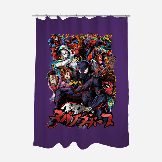 The Multiverse-None-Polyester-Shower Curtain-Conjura Geek