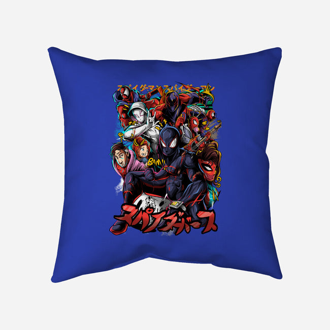 The Multiverse-None-Removable Cover-Throw Pillow-Conjura Geek