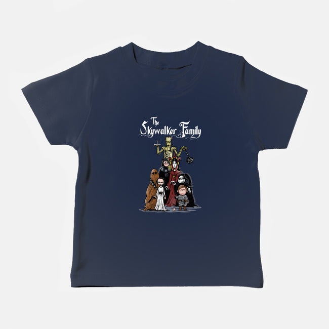 The Skywalker Family-Baby-Basic-Tee-zascanauta