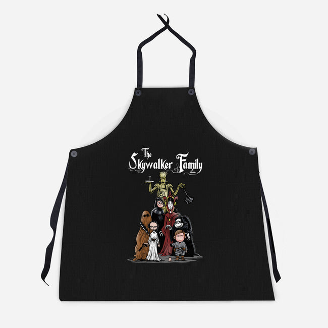 The Skywalker Family-Unisex-Kitchen-Apron-zascanauta