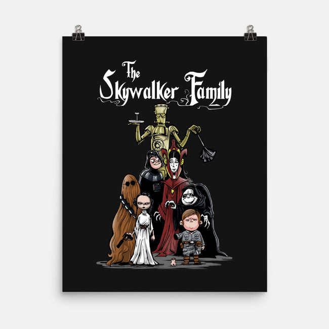 The Skywalker Family-None-Matte-Poster-zascanauta