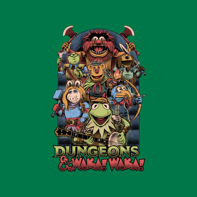 Dungeons And Waka Waka-Unisex-Crew Neck-Sweatshirt-Studio Mootant