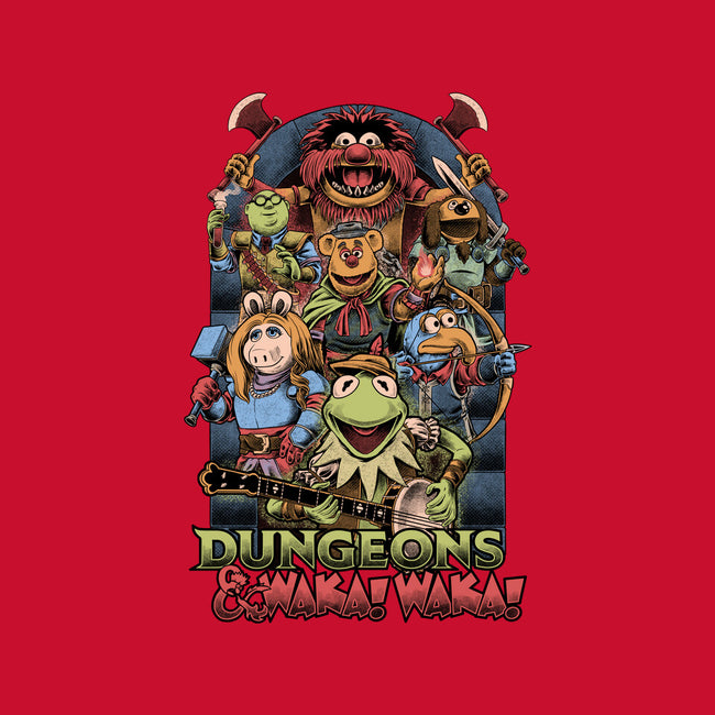 Dungeons And Waka Waka-Unisex-Crew Neck-Sweatshirt-Studio Mootant