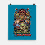 Dungeons And Waka Waka-None-Matte-Poster-Studio Mootant