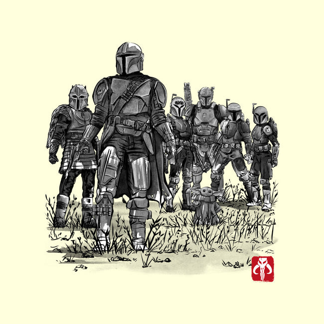 Seven Mandalorians-None-Stretched-Canvas-DrMonekers