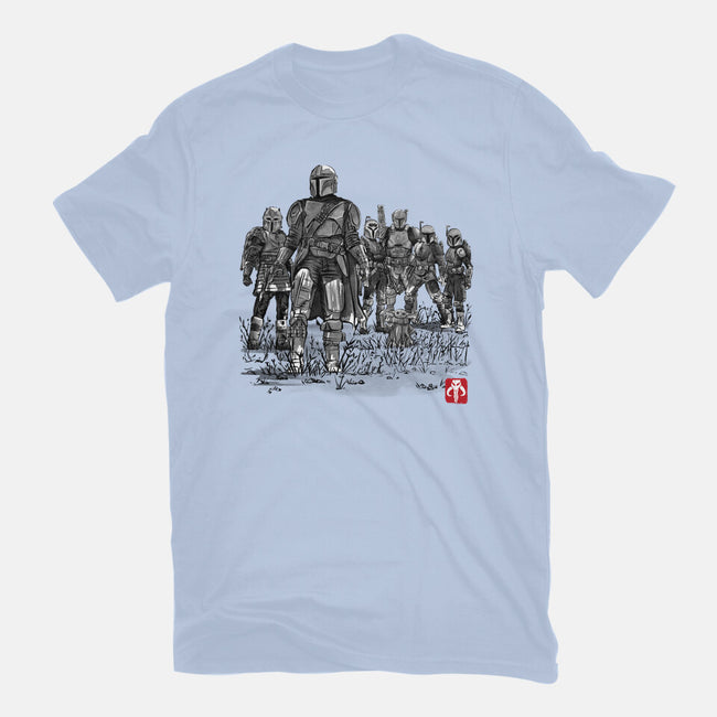 Seven Mandalorians-Womens-Basic-Tee-DrMonekers