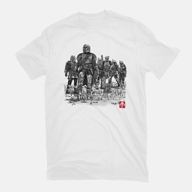 Seven Mandalorians-Youth-Basic-Tee-DrMonekers