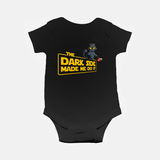 The Dark Side Made Me Do It-Baby-Basic-Onesie-erion_designs
