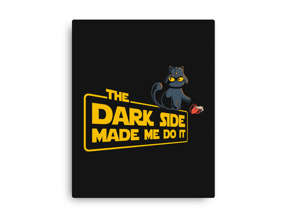 The Dark Side Made Me Do It