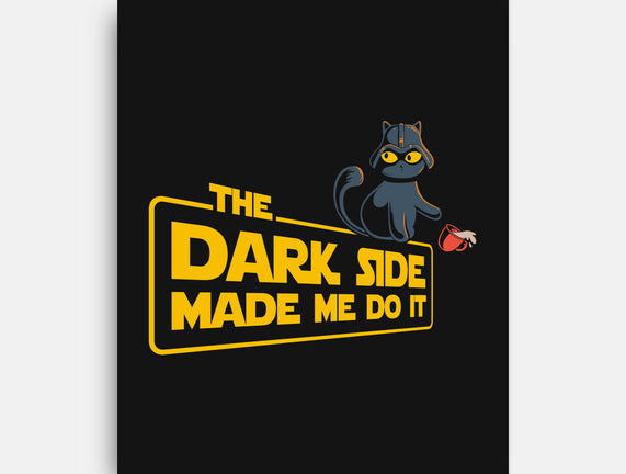 The Dark Side Made Me Do It