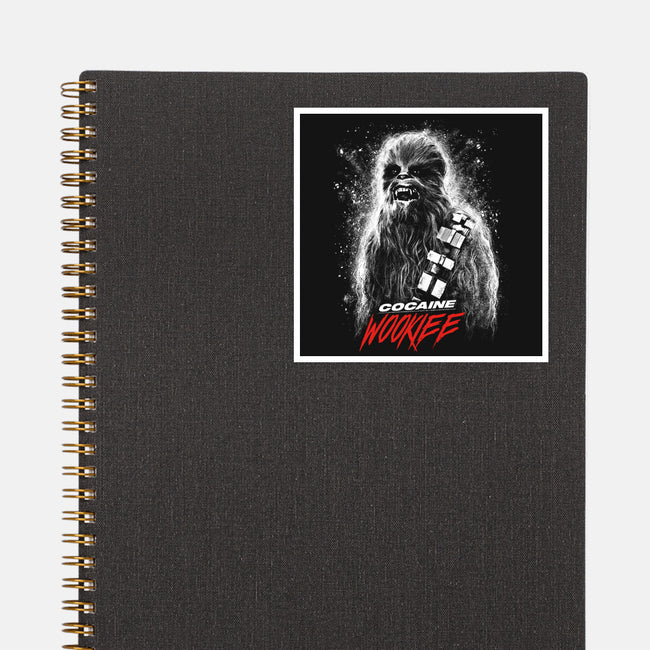 Cocaine Wookiee-None-Glossy-Sticker-CappO