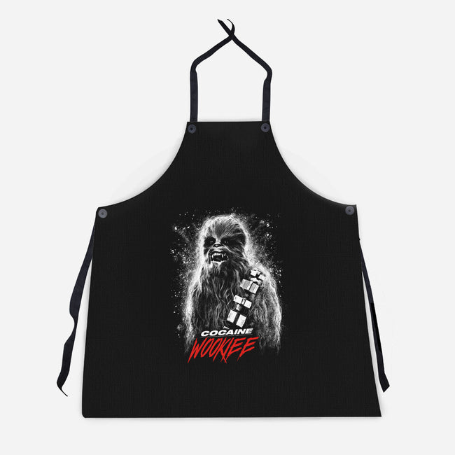 Cocaine Wookiee-Unisex-Kitchen-Apron-CappO